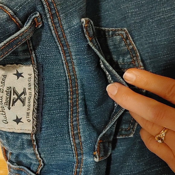 #30. Wrangler Twenty X Jackson style size 7/8 x 32 Jeans - Picture 10 of 12